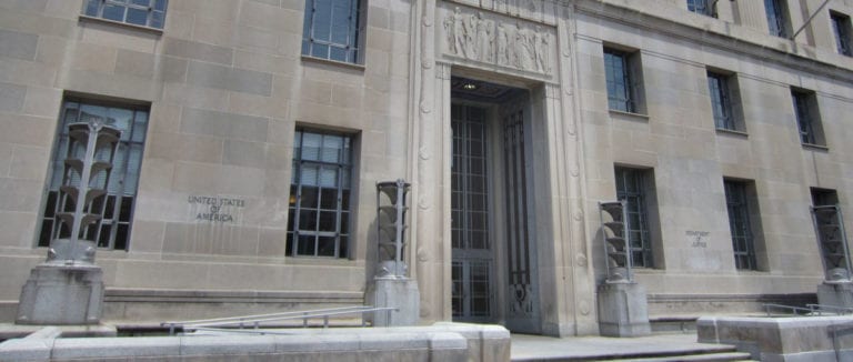 Department of Justice building