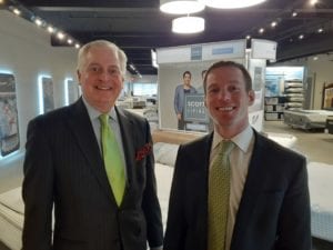 Photo shows Thom Norris and Joe Bright