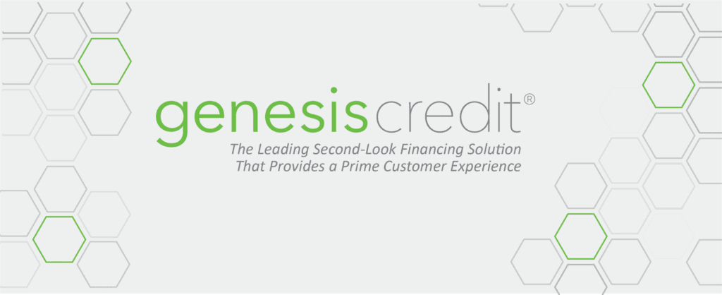 Image shows Genesis Credit logo