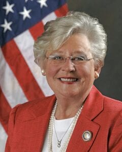 Image shows Gov. Kay Ivey