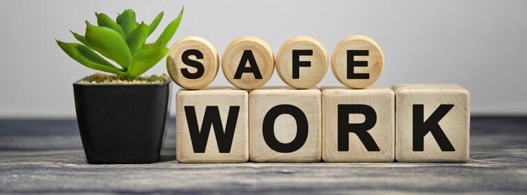 blocks reading safe workplace