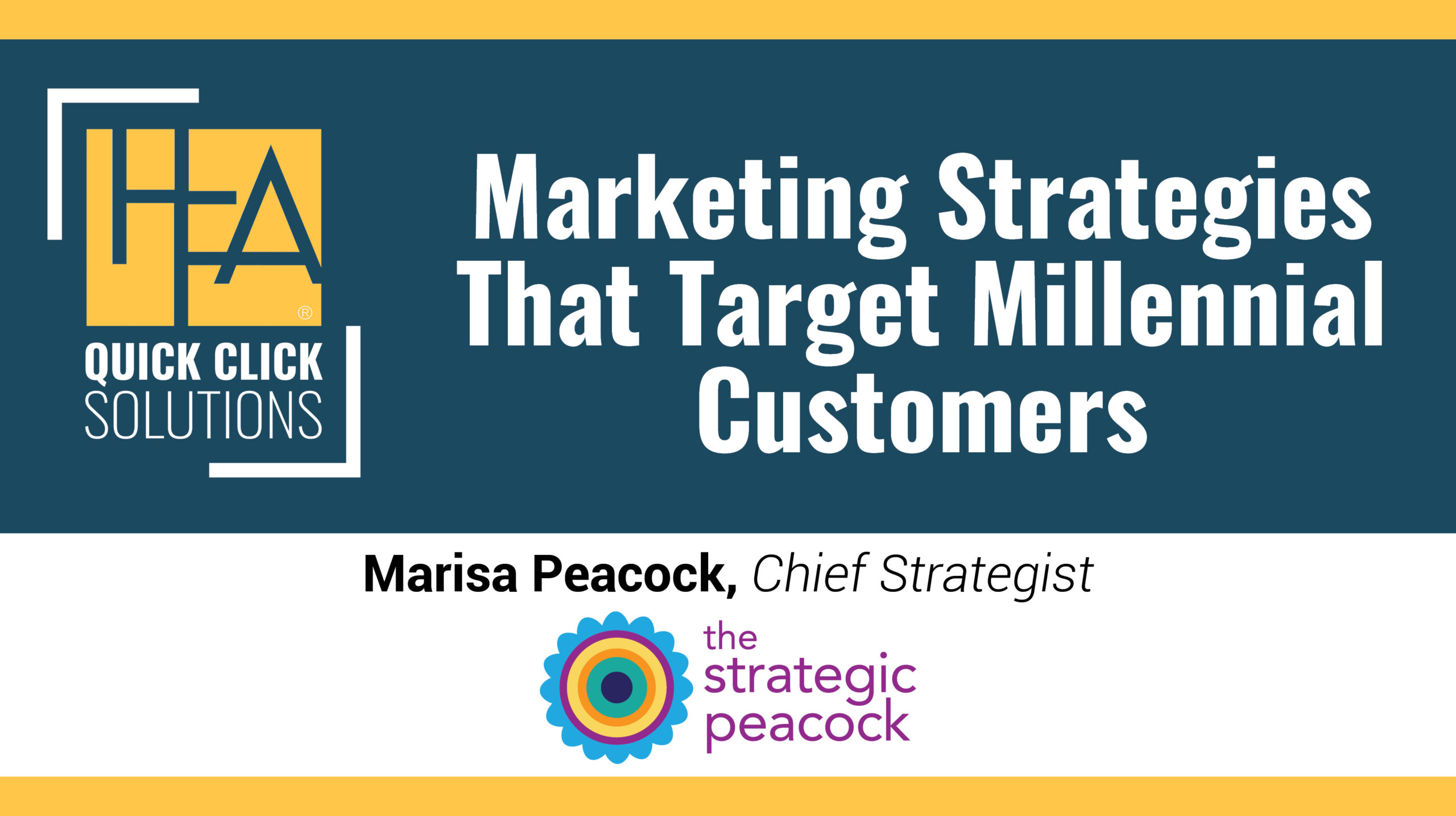HFA_QCS_Marketing Strategies That Target Millennial Customers