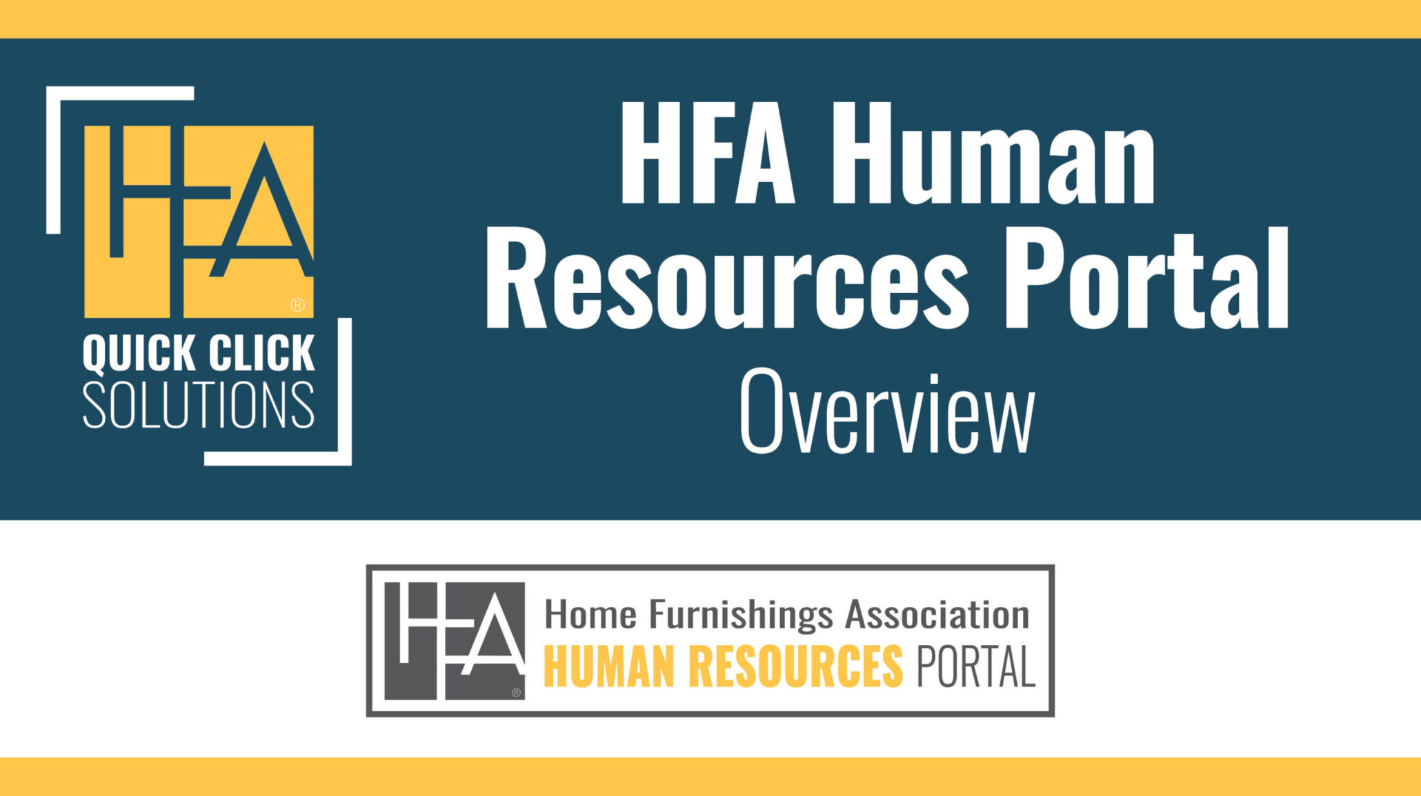 HFA_HR Portal Overview
