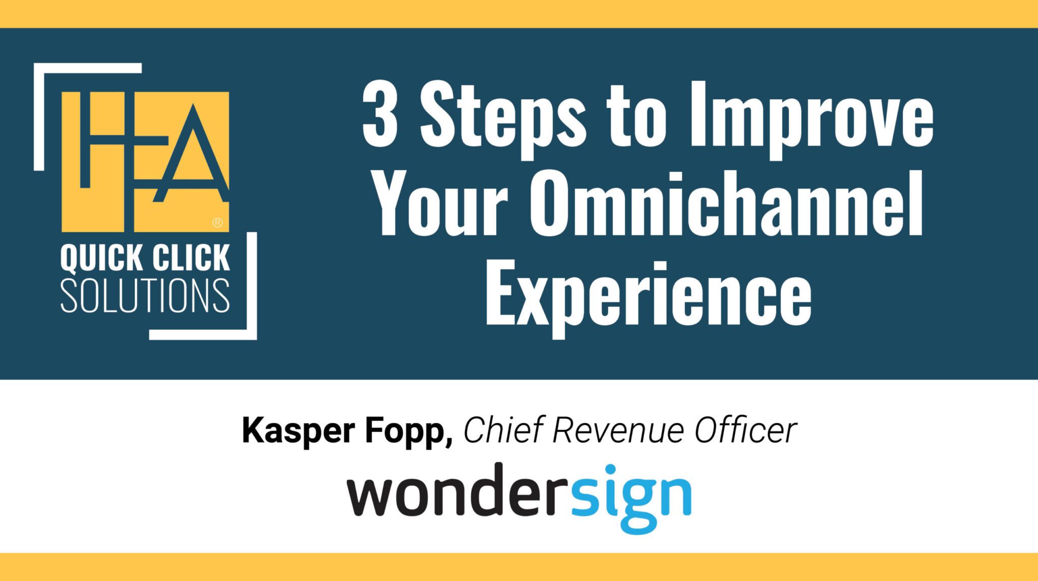 3 Steps to Improve Your OmniChannel Experience