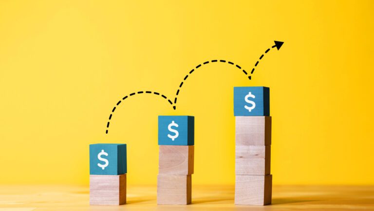 increased profits in a graph over time