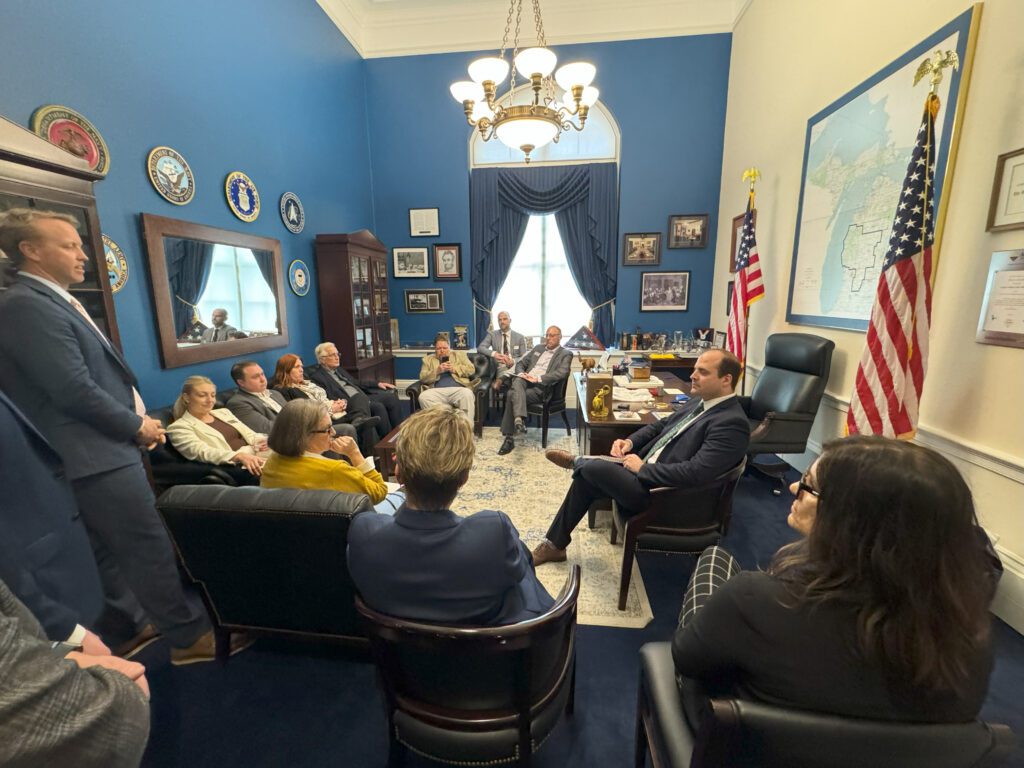 Cliff Burdick, Senior Policy Advisor, Rep John Moolenaar sits down with the HFA GRAT team on the Hill.
