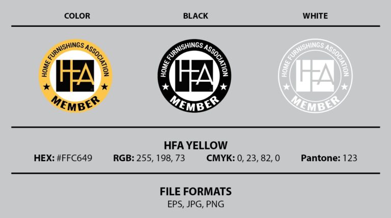 HFA Member Badge Versions