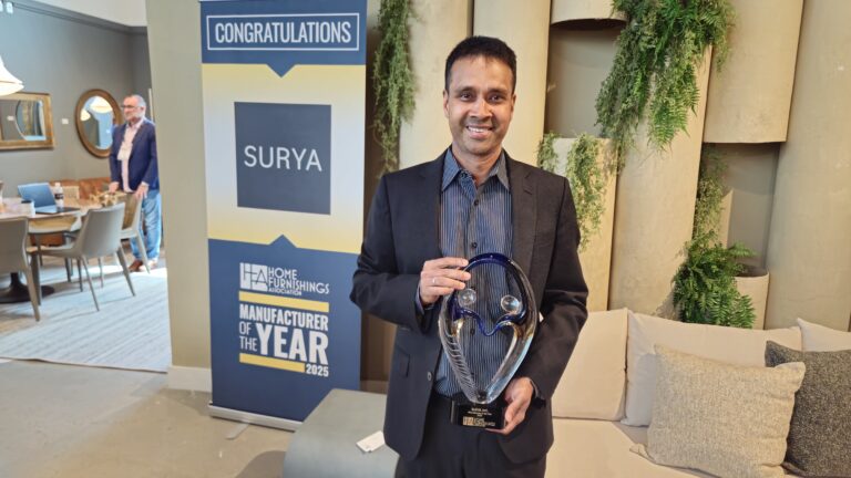 Satya Tiwari wins the 2025 HFA Manufacturer of the Year Award
