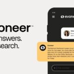 Evoneer graphic showing AI search