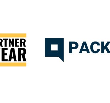 HFA Partner of the Year logo and the Package.AI logo