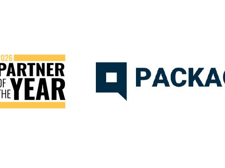 HFA Partner of the Year logo and the Package.AI logo