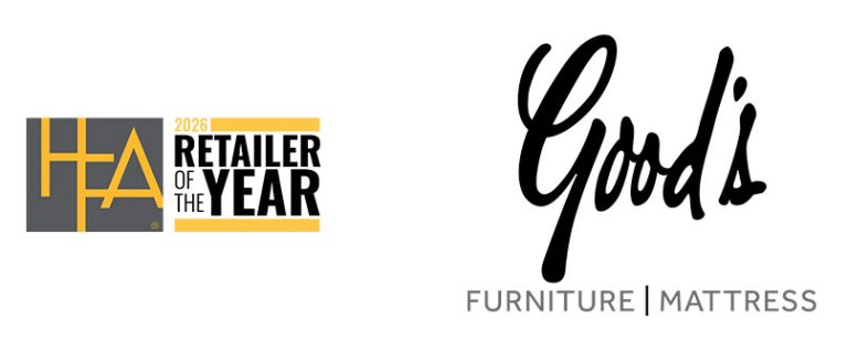 HFA Pillar Award - Retailer of the Year 2026 Winner - Good's Furniture & Mattress
