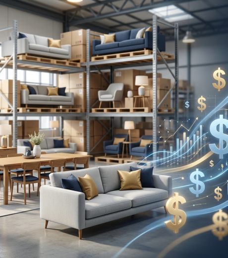 Inventory management of a furniture store. Profit margins going up.