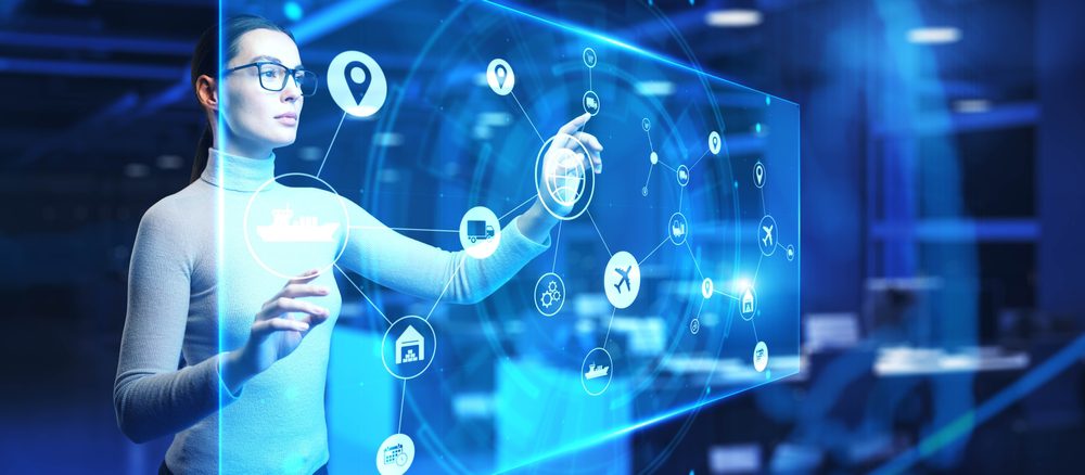 AI-Driven Logistics and Smart Supply Chain Network.