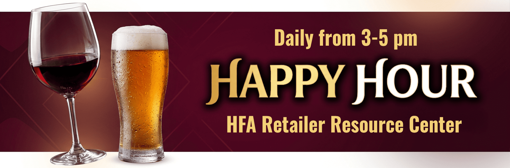 Happy Hour Banner