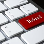 Refund on white keyboard