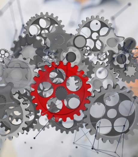 Interlocking Gears: Complex System Teamwork Concept