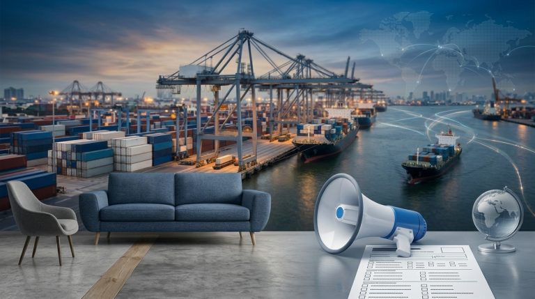 Global Tariff shipping trade with public comments